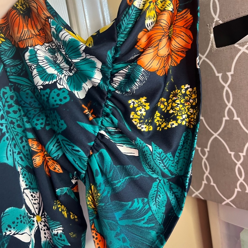 Ruby Rd Tropical Dress Sz 2X - Picture 5 of 8